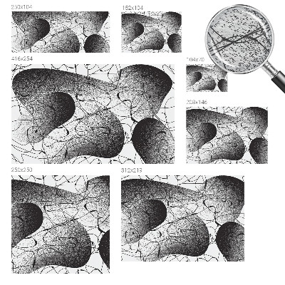 Vliesová fototapeta pre deti Abstraktný vzor