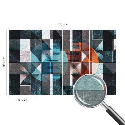 Fototapeta s potlačou na vliese Abstraktné formy