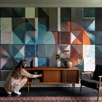 Fototapeta s potlačou na vliese Abstraktné formy