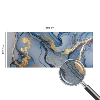 Fotografická tapeta na vliese Modré vlny