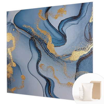 Fotografická tapeta na vliese Modré vlny