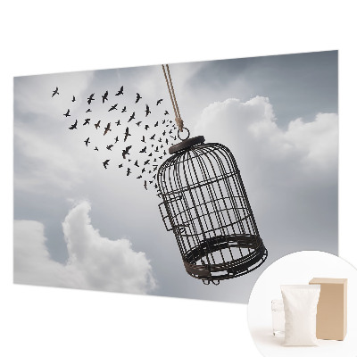 Moderná fototapeta Lietajúce vtáky