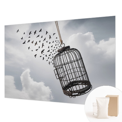 Moderná fototapeta Lietajúce vtáky