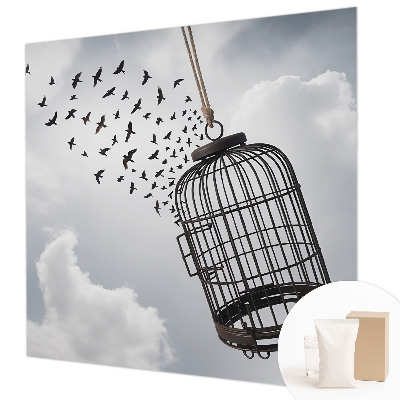 Moderná fototapeta Lietajúce vtáky