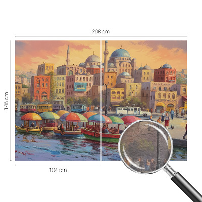 Moderná fototapeta na mieru Mestské pobrežie