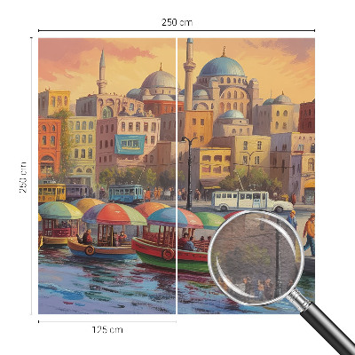 Moderná fototapeta na mieru Mestské pobrežie