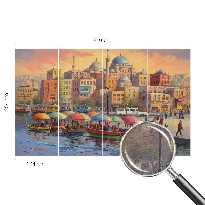 Moderná fototapeta na mieru Mestské pobrežie