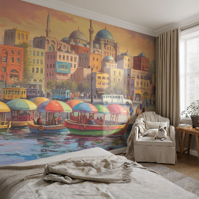 Moderná fototapeta na mieru Mestské pobrežie