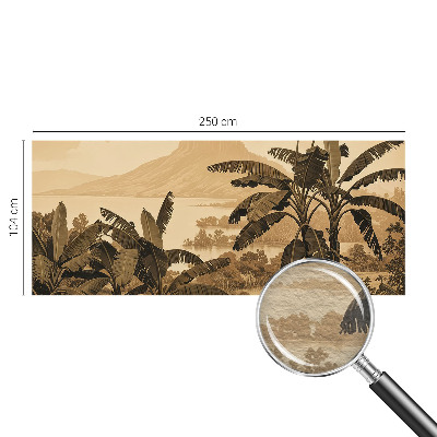 Fototapeta na mieru Tropická panoráma