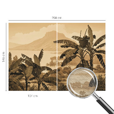 Fototapeta na mieru Tropická panoráma