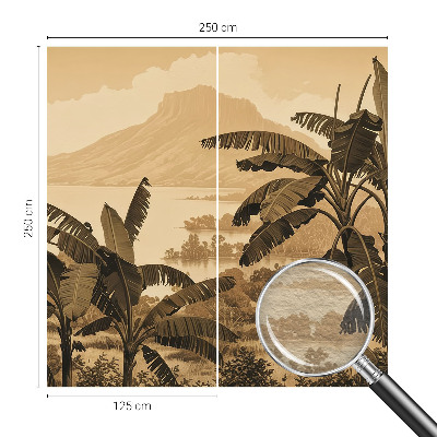 Fototapeta na mieru Tropická panoráma