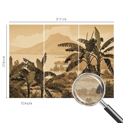 Fototapeta na mieru Tropická panoráma