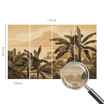 Fototapeta na mieru Tropická panoráma