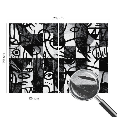 Fototapeta na mieru do obývačky Kreslenie chaosu