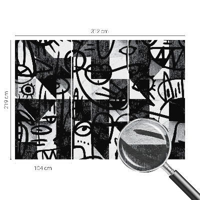 Fototapeta na mieru do obývačky Kreslenie chaosu