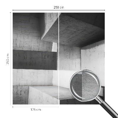 Fototapeta na mieru do spálne Geometrické sochy