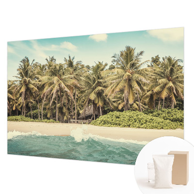 Vliesová fototapeta na stenu s motívom tropickej pláže
