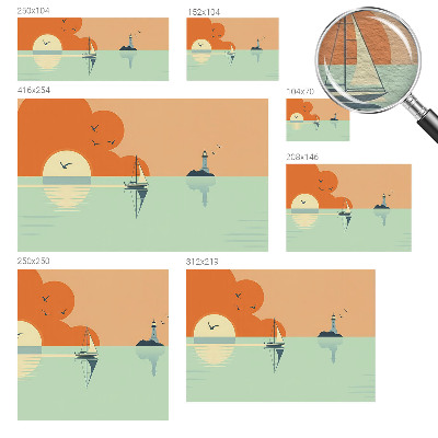 Fototapeta do obývačky Morská radosť