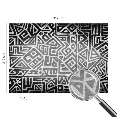 Vliesová fototapeta do obývačky Geometrické bludisko