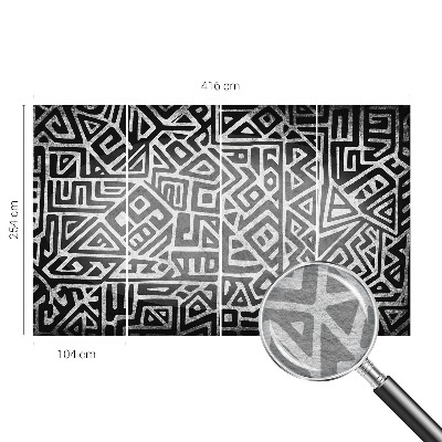 Vliesová fototapeta do obývačky Geometrické bludisko