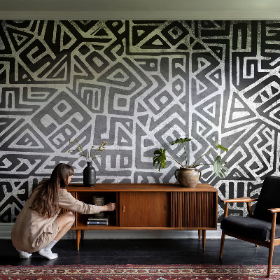 Vliesová fototapeta do obývačky Geometrické bludisko