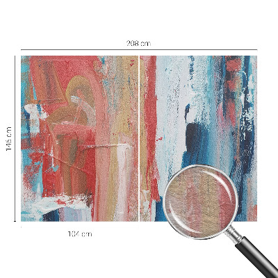 Vliesová fototapeta do spálne Farebné abstrakcie