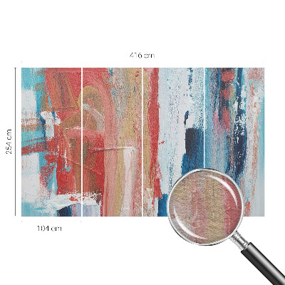 Vliesová fototapeta do spálne Farebné abstrakcie