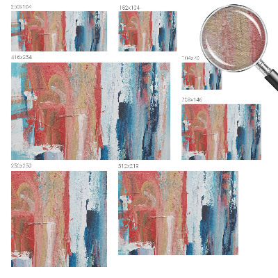 Vliesová fototapeta do spálne Farebné abstrakcie