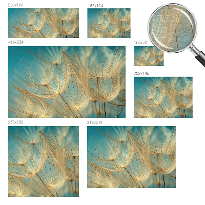 Fotografická tapeta vliesová Éterické púpavy