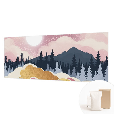 Fotografická tapeta na vliese Ružový západ slnka