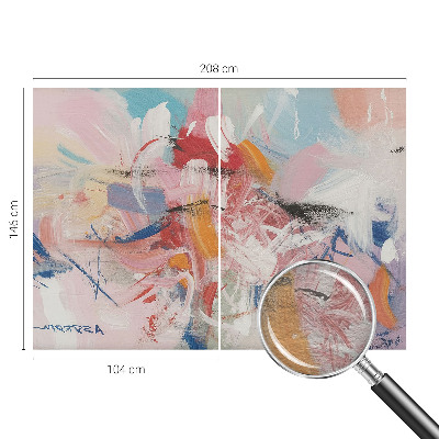 Vliesová fototapeta pre deti Harmonická abstrakcia