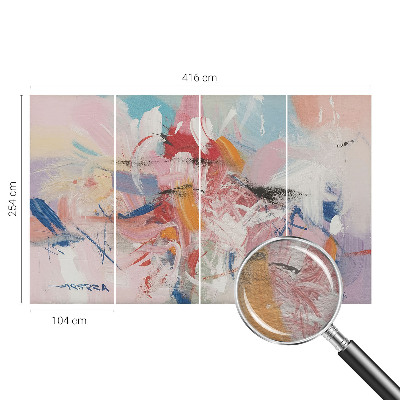 Vliesová fototapeta pre deti Harmonická abstrakcia