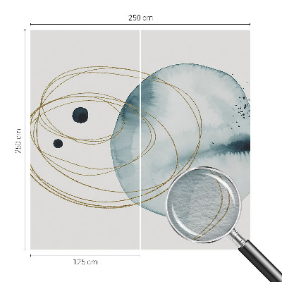 Vliesová tapeta na stenu Abstraktné spojenie