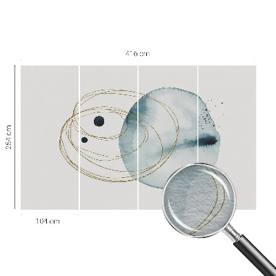 Vliesová tapeta na stenu Abstraktné spojenie