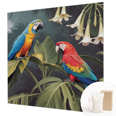 Fototapeta do spálne Farebné papagáje