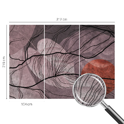 Vliesová fototapeta do obývačky Energetická abstrakcia