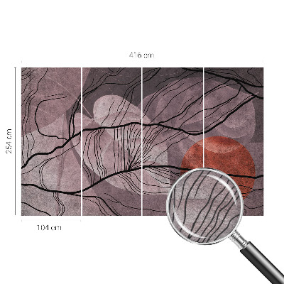 Vliesová fototapeta do obývačky Energetická abstrakcia