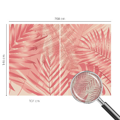 Vliesová fototapeta s potlačou Tropické listy