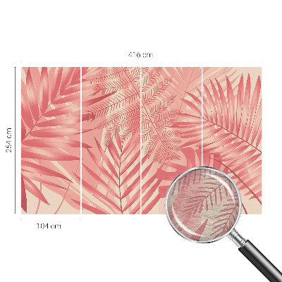 Vliesová fototapeta s potlačou Tropické listy