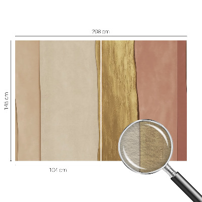 Vliesová fototapeta do spálne Vlnité pruhy