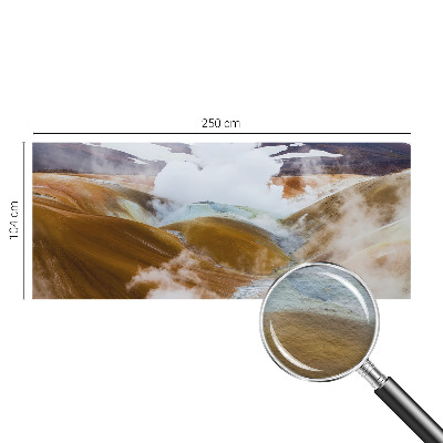 Fototapeta s potlačou na vliese Sopečné kopce