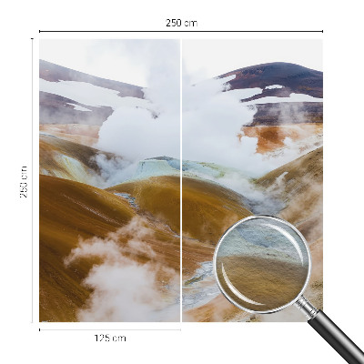 Fototapeta s potlačou na vliese Sopečné kopce