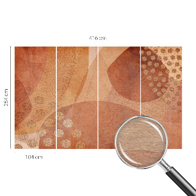 Fototapeta na mieru do spálne Zemité kompozície