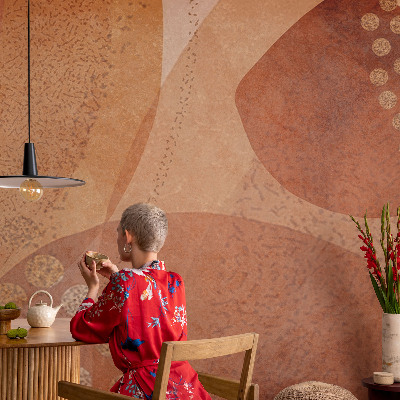 Fototapeta na mieru do spálne Zemité kompozície