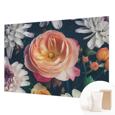 Moderná fototapeta na mieru Kvetinová harmónia