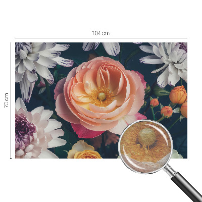 Moderná fototapeta na mieru Kvetinová harmónia