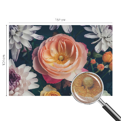 Moderná fototapeta na mieru Kvetinová harmónia