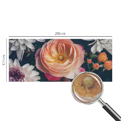 Moderná fototapeta na mieru Kvetinová harmónia