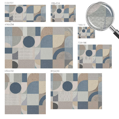 Luxusná tapeta Geometrická mozaika