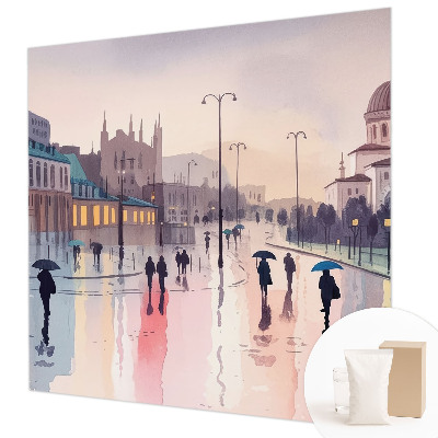 Fototapeta na stenu Daždivá prechádzka